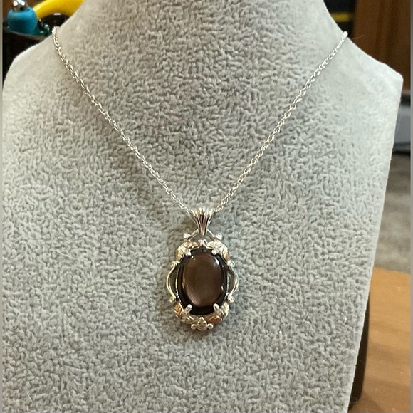 Coleman Jewelry - Colman company for Black Hills. Vintage 18”’inch chain ad pendant